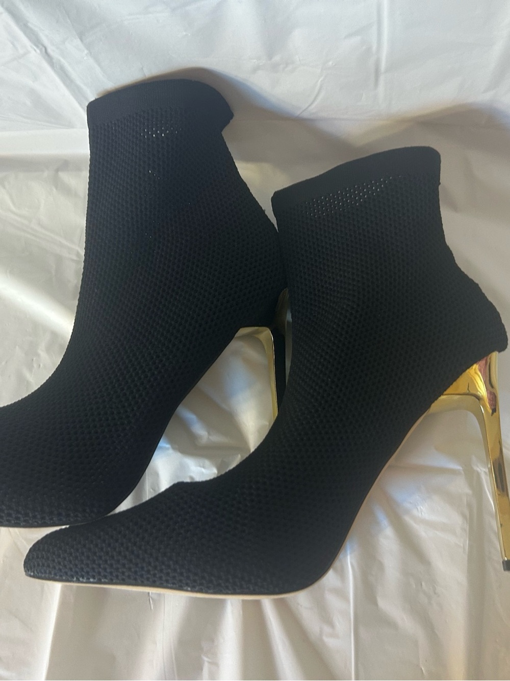 Lemonade Sock toe ankle boots stilettos - Picture 4 of 13